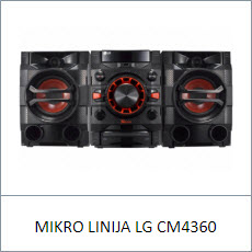 MIKRO LINIJA LG CM4360